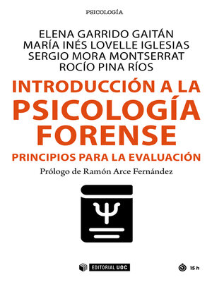 cover image of Introducción a la psicología forense